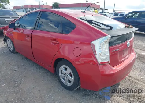 2011 Toyota Prius Two from USA, damaged, VIN JTDKN3DU6B0279899
